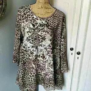 French Bazaar tunic size XL
